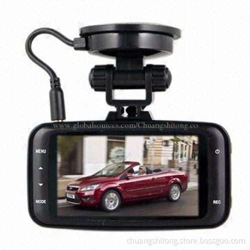 GS8000 H.264 GPS Full HD Car DVR for Night Vision with IR/Infrared